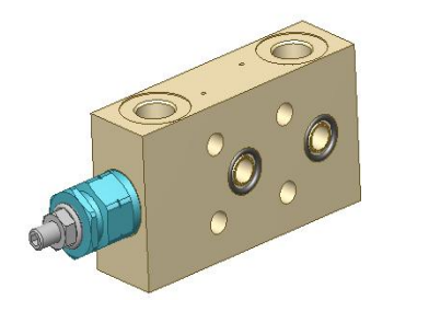 板式單向平衡閥 KLCD-G1/2-SE-FL2